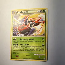 Pokemon Kricketune 24/102 2010 Regular Stage 1 80 HP Cricket - Image 1