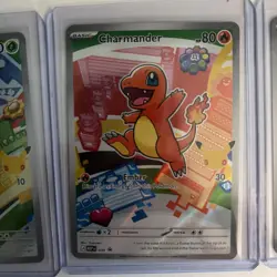 Pokemon First Partner Illustration Collection Series 1 Kanto Gen 1 Starters Set - Image 3