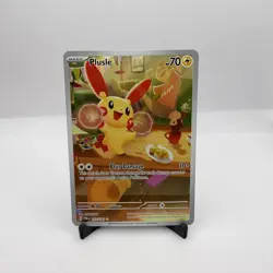 Pokemon Plusle Illustration Rare Holo 193/182 Paradox Rift SV04 English - Image 1