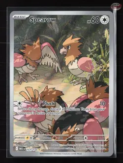 Spearow Mega Evolution 151/132 Illustration Rare - NM - Image 1