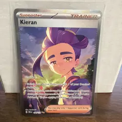 Pokemon TCG Kieran 174/131 SV: Prismatic Evolutions SIR NM - Image 1