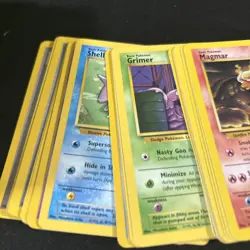 Pokemon TCG full non holo set of fossil expert muk + fossil bulk and extra rares - Image 1
