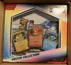 LOT OF 12 POKEMON TCG SCARLET & VIOLET PRISMATIC EVOLUTIONS POSTER COLLECTION - Image 1