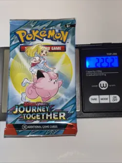 22.51/52g Heavy Pokemon TCG Journey Together Booster Pack Factory Sealed - Image 1