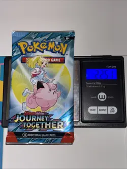 22.51/52g Heavy Pokemon TCG Journey Together Booster Pack Factory Sealed - Image 2