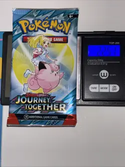 22.51/52g Heavy Pokemon TCG Journey Together Booster Pack Factory Sealed - Image 5