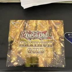 Konami Yu-Gi-Oh! TCG Maximum Gold English Edition Premium Gold Rare Booster Box - Image 1