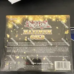 Konami Yu-Gi-Oh! TCG Maximum Gold English Edition Premium Gold Rare Booster Box - Image 2