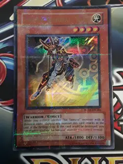 yugioh The Six Samurai - Zanji HL05-EN005 Ultra Parallel Rare Hobby League N M - Image 1