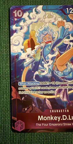 One Piece TCG Event Pack Vol. 8 Monkey.D.Luffy P-099 Promo NM - Image 2