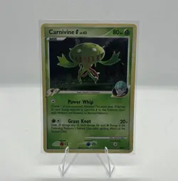 Pokemon Carnivine G DP42 Diamond and Pearl Promo Holo 80 HP Basic Card English - Image 1