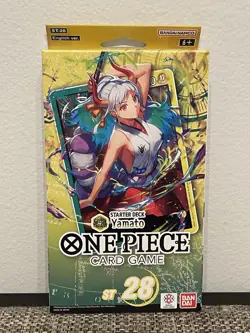 Bandai Namco One Piece Card Game ST-28 Yamato Starter Deck Box English - Image 1