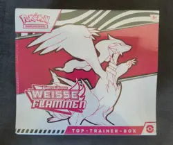 Pokemon Trading Cards Weiße Flammen/White Flare Top Trainer Box Neu-Versiegelt - Image 1