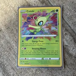 Pokemon Amazing Rare Celebi Rayquaza Reshiram Jirachi Raikou 5 Card Lot - Image 2