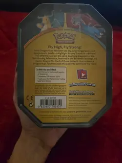 Pokemon TCG Salamence Tin (3-10 Card Booster Packs) - Factory Sealed - Image 2