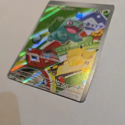 ERROR CARD‼ Miscut Bulbasaur MEP 037 - First Partner Illustration Promo Dot - Image 3