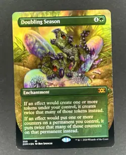 Doubling Season - Borderless - MTG Double Masters - RareCo NM - Image 1