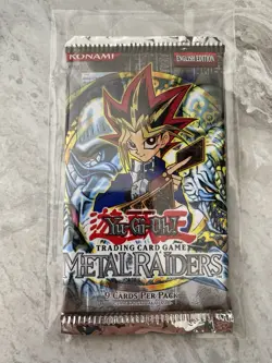 Yugioh - Metal Raiders - Booster Pack - Sealed - MRD - Not 25th Reprint - Image 1