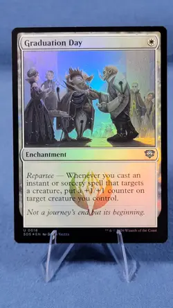 MTG Magic the Gathering Graduation Day (16/444) Secrets of Strixhaven NM FOIL - Image 1