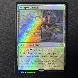 Temple Garden - Lorwyn Eclipsed - Foil (MTG - NM) Rare - Image 1