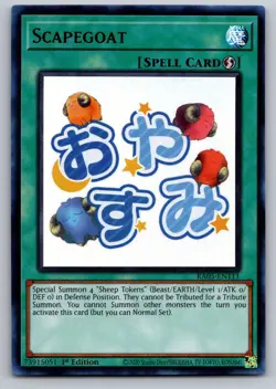 SCAPEGOAT RA05-EN111 ULTRA RARE RARITY COLLECTION 5 YU-GI-OH NM/M - Image 1