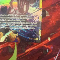 One Piece TCG Enel OP15-118 SEC ENG - Image 5