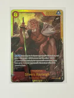 Silvers Rayleigh OP08-118 Two Legends One Piece SEC Foil English NM - Image 1