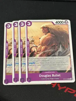 Douglas Bullet Playset - OP13-068 x4 - Carrying On His Will - One Piece TCG - Image 1