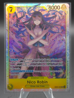 One Piece Heroines Edition #EB03-055 Nico Robin (055) tcg NM - Image 1