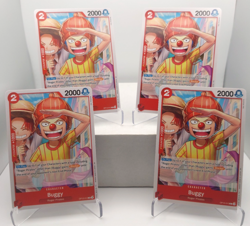 Buggy Playset - OP12-012 x4 - Legacy of the Master - One Piece TCG - English - Image 1
