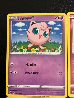 x6 scream tail jigglypuff pokemon tcg mixed lot ex holo Cute cards 🎶🎵🎤🥰🥰 - Image 2