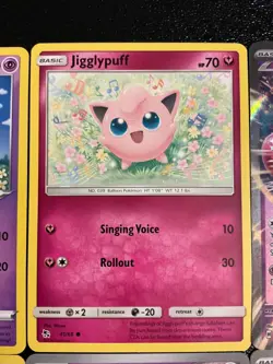 x6 scream tail jigglypuff pokemon tcg mixed lot ex holo Cute cards 🎶🎵🎤🥰🥰 - Image 3