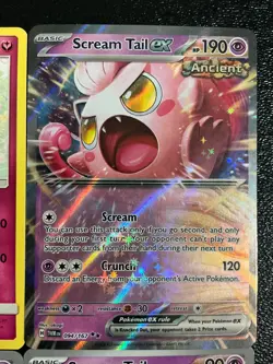 x6 scream tail jigglypuff pokemon tcg mixed lot ex holo Cute cards 🎶🎵🎤🥰🥰 - Image 4