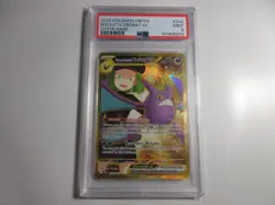 PSA 9 Team Rocket's Crobat EX Hyper Rare Destined Rivals Pokemon Card - Image 1