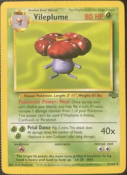 Vileplume 31/64 Jungle Regular - Pokemon Card - Image 1