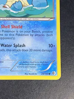 Pokemon Squirtle TCG Boundaries Crossed Card 29/149 Regular Common MP Vintage - Image 5