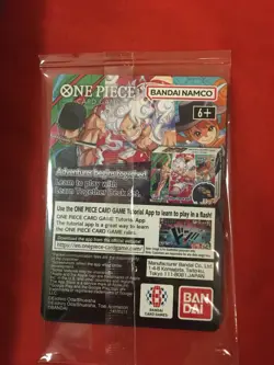 One Piece Monkey.D.Luffy US College Basketball Promo Card SEALED St. John’s - Image 3