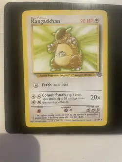 Pokemon TCG Kangaskhan Jungle Card 21/64 Unlimited Rare NM - Image 1