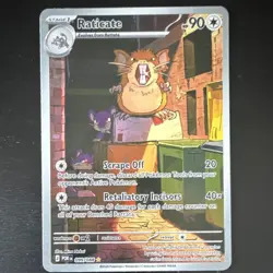 Raticate Holo Rare Perfect Order Pokemon Card 099/088 Mina Nakai Pack Fresh NM - Image 1