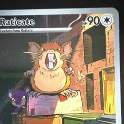 Raticate Holo Rare Perfect Order Pokemon Card 099/088 Mina Nakai Pack Fresh NM - Image 4