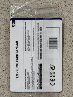Gengar 050/088 - EB Games Promo - SEALED Pokemon TCG Promo Card EBGames - Image 4