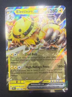 Electivire ex 069/182 | Double Rare Destined Rivals | Pokemon Card | Near Mint - Image 1