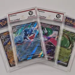 Pokemon Card Lot 4 POKEMON SLABS 🔥💣🔥 - Image 1