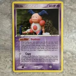 Pokemon TCG Ditto 2005 Delta Species 3 Card lot Charmander, Geodude, Mr.Mime LP - Image 2