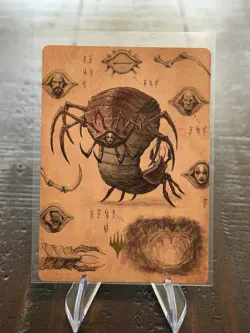 Magic: Avatar The Last Airbender Art Card Koh Face Stealer 34/54 (Gold Stamped) - Image 1