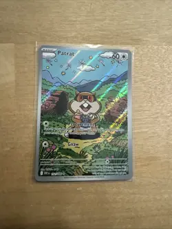 Patrat 152/086 Illustration Art Rare Pokemon Card SV: White Flare NM - Image 1