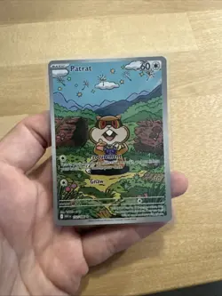 Patrat 152/086 Illustration Art Rare Pokemon Card SV: White Flare NM - Image 2