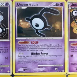 Vintage Pokemon Card Lot: 6 UNOWN card & Energy collection TCG LP - Image 5
