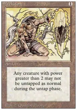 Meekstone - Light Play MTG Revised - Image 1