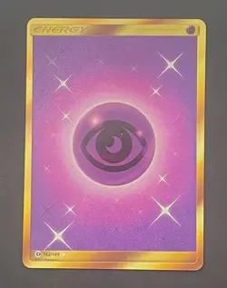 Pokemon Card Basic Psychic Energy 162/149 Secret Rare Sun & Moon Base Set - NM - Image 1